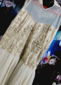 Golden Party wear Gown