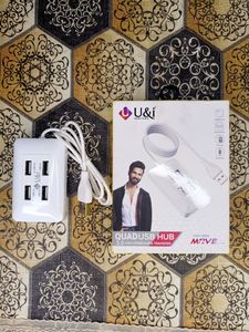 U&I QUADUSB HUB 3.0 HIGH SPEED DATA TRANSFER