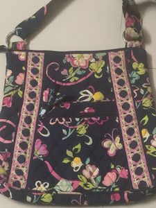 Vera Bradley Quilted Floral Shoulder Bag