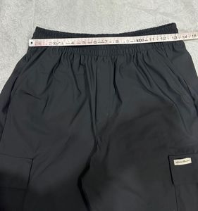 Original Eddie Bauer Black Cargo Jogger Pants
