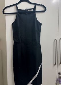 Chic Black Spaghetti Strap Dress