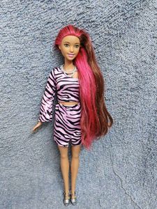 Barbie Doll with Pink Zebra Print Outfit