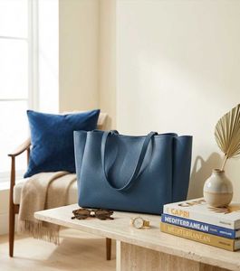 Blue Tote Bag