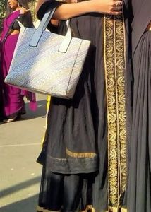 Black ethnic anarkali