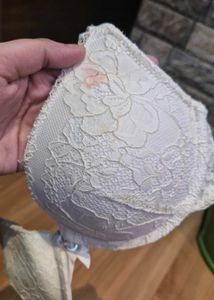 Hunkemoller Lace Detail Padded Bra