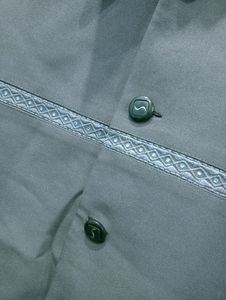 Trendy grey colour coat blazer Only