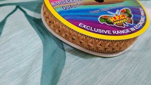 Golden Lace Trim for Sarees/Dupattas