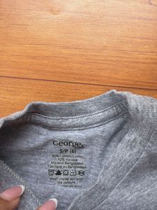 Grey "Legend 94" Graphic T-Shirt