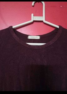 Elegant Maroon Anarkali Dress