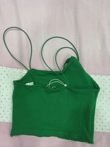 Zara Spaghetti Crop Top -  Size S