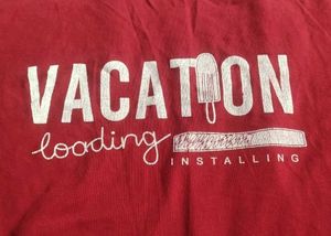 Red Casual T-Shirt