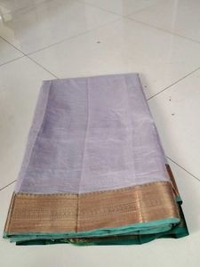 Lavender Silk Cotton Saree...