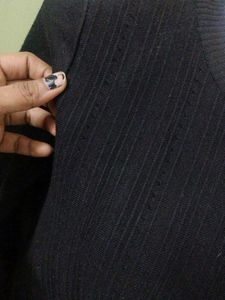 Black Long Sleeve Top