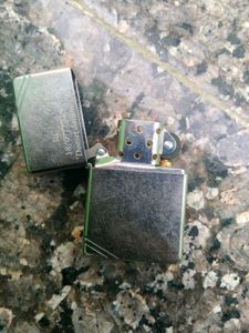 Original Zippo 2024 Vintage Silver Lighter