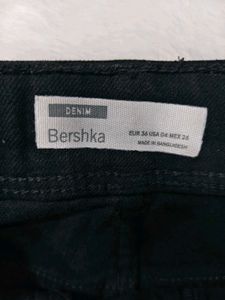 Bershka (Black Belted Mini Skirt)