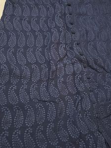 Elegant Blue Chikankari Kurta