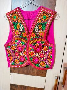 Pink Embroidery Koti