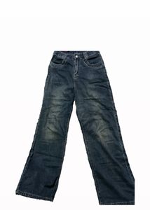 Dark Wash Wide Leg Jeans