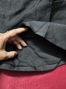 High-Waisted Black Shorts
