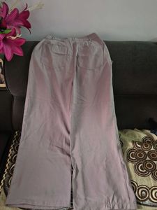 Light Purple Wide Leg formal Pants