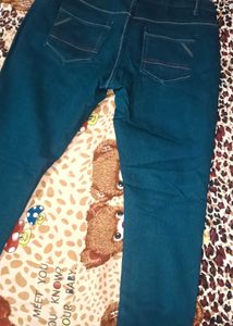 Dark Blue Denim Jeans