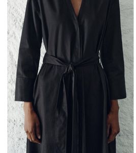 ZW Collection Poplin Shirt Dress