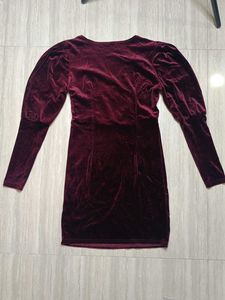 Velvet Long Sleeve Dress