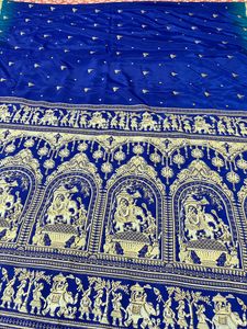 Handloom Silk Saree Brand New Naver Used