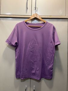 Purple Casual T-Shirt