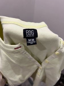 BDG Button-Up Tank Top