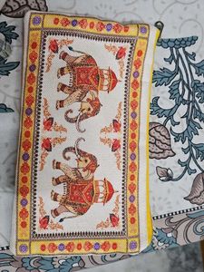 Elephant Print Pouch