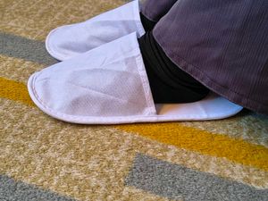 White Home Slippers