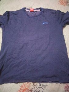 Men's Slazenger Navy T-Shirt