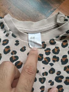Leopard Print kids Girls Top