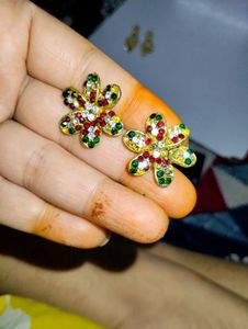 Flower Stud Earrings