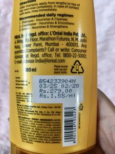 L'Oreal Paris Nourishing Conditioner