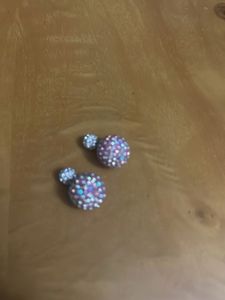 Sparkling Ball Stud Earrings