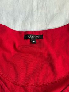 Red Cropped Bolero Jacket
