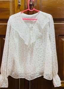 Polka dot top