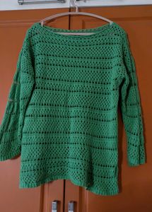 Green Knit Sweater