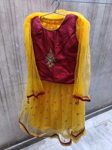 Girls4 piece Ethnic Dress