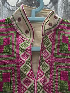 Fulkari Embroidered Kurta