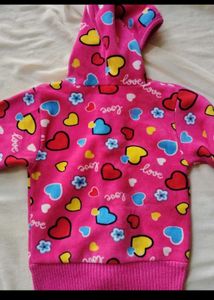 Cute Kids Pink Jacket &amp; Jeans Set