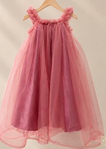 Girls Pink Tulle Dress