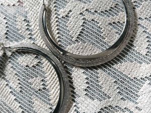 Silver Hoop Earrings
