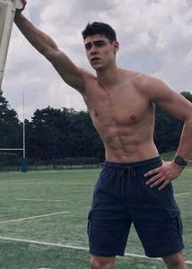 Men's Dark Blue and grey Cargo Shorts