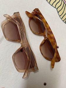 H&amp;M Tortoise Shell Sunglasses Set Of 2