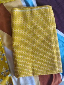 Yellow Printed Kurta Set