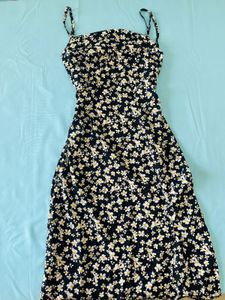 Floral Print Midi Dress