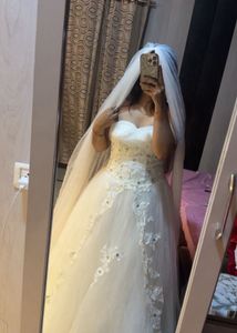 Elegant Bridal Lehenga (no veil)❤️🎀🧚🏻‍♀️